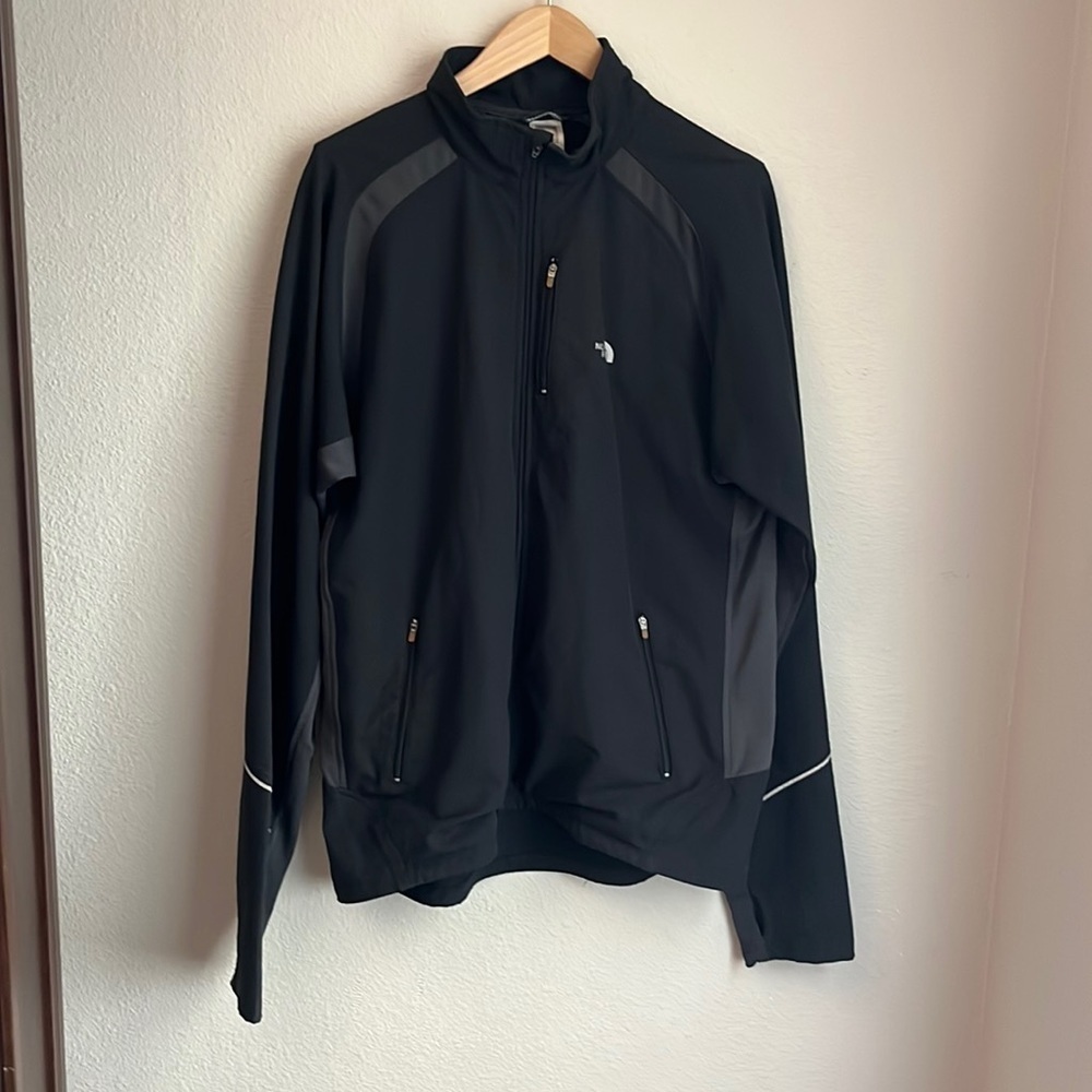 Mens North Face black jacket size L